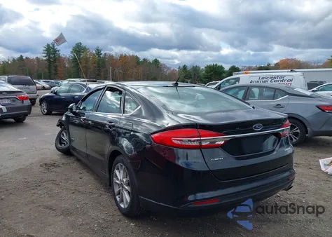 2017 Ford Fusion Hybrid Se from USA, damaged, VIN 3FA6P0LU3HR357632